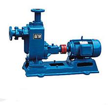 ZW型自吸式無堵塞排污泵示意圖